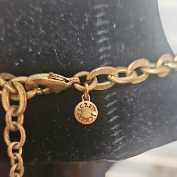 J. Crew Pastel and Gold Floral Necklace - Picture 2 of 8